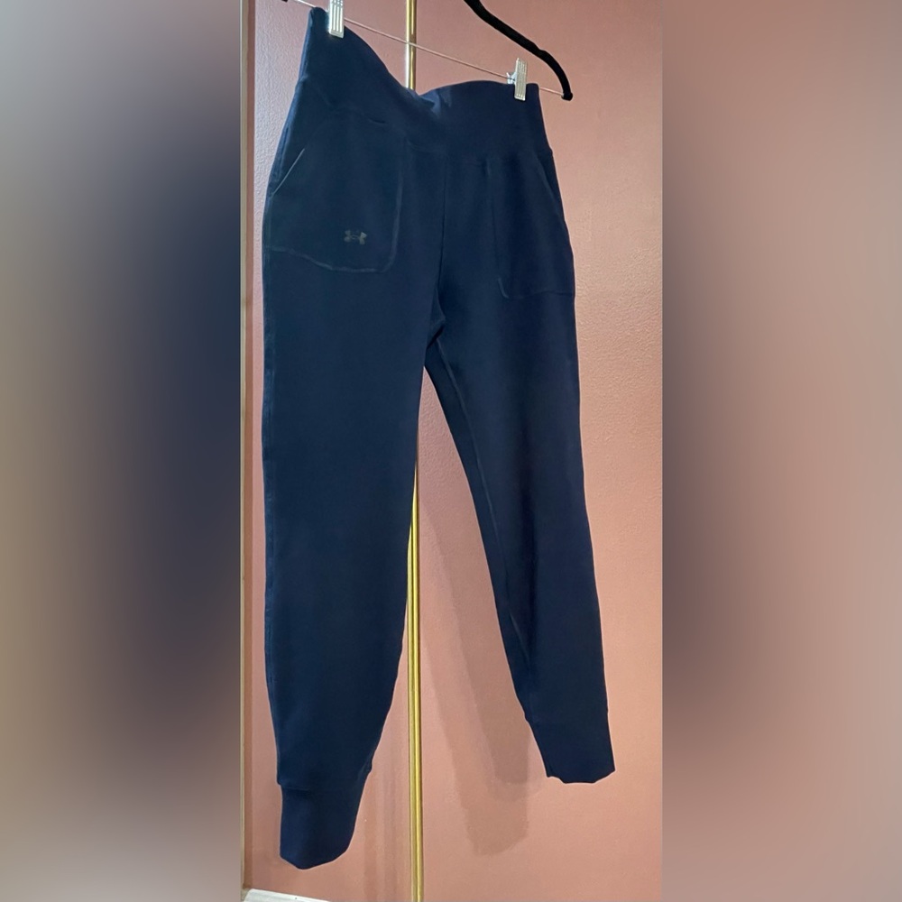 Under Armour Dark Blue Fitted Pants
